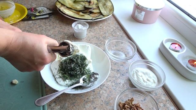 Рулетики из Баклажанов. смотреть онлайн