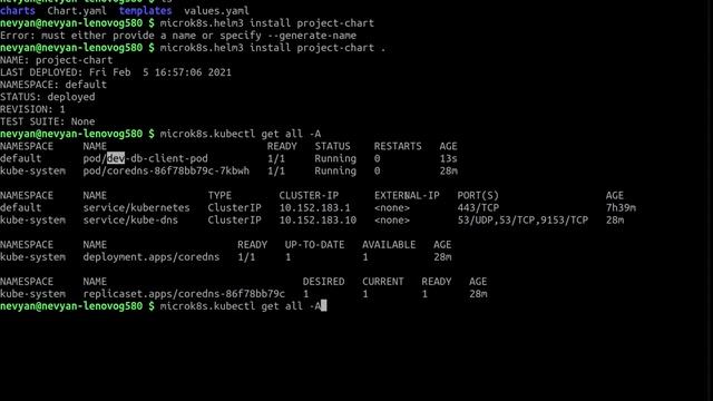 Helm - development and production environments in Kubernetes смотреть онлайн