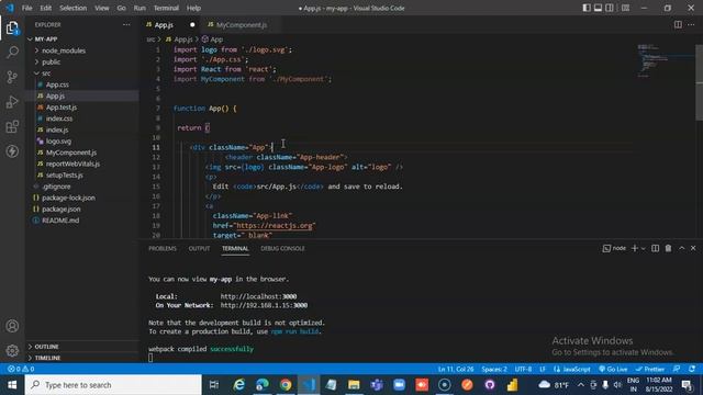 Lesson14-Component in File - React 1000 Videos смотреть онлайн