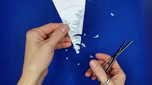 Как вырезать СНЕЖИНКИ из бумаги своими руками поэтапно смотреть онлайн