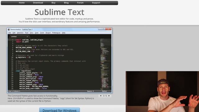 Sublime Text Editor Review for HTML & CSS смотреть онлайн