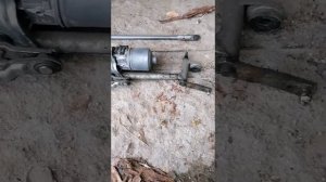 Разбор трапеции (дворников) фольцваген поло.