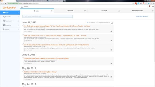 Onlywire: Promote Your Wordpress Website to +50 Social Networks With Social Media SEO смотреть онлайн
