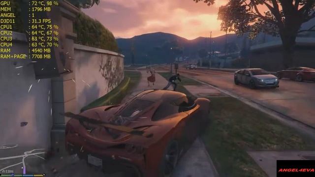 GTA 5 (GRAND THEFT AUTO 5) - i3 2120 - 6GB RAM - GTX 750 Ti - 1080p смотреть онлайн