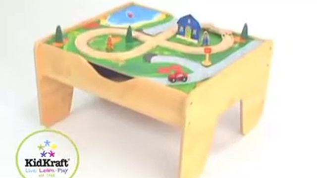 KidKraft 2-in-1 Activity Table with Board 17576 смотреть онлайн
