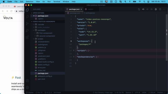 PostCSS con LitElement en monorepos con Lerna y Yarn Workspaces (parte 1) смотреть онлайн