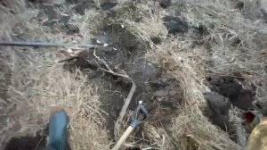 Наконец-то удалось извлечь старинный механизм из промёрзшей почвы.