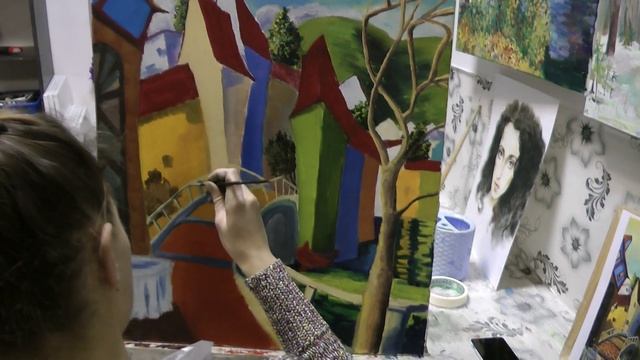 Курсы масляной живописи для начинающих спб смотреть онлайн