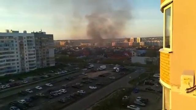 Появилось видео пожара в Казани смотреть онлайн