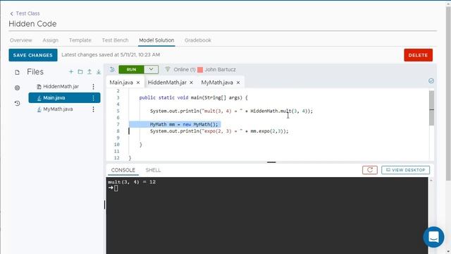 Hiding code from students using Jar files in CodingRooms смотреть онлайн