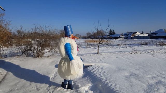 КОСТЮМ СНЕГОВИКА своими руками ОБЗОР смотреть онлайн