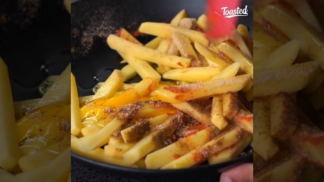 Crispy Egg French Fries Recipe | Easy Egg French Fries | Egg Snacks Recipe | Toasted смотреть онлайн