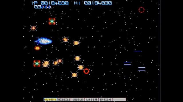 Gradius tylpe game Gstyle ALL Play Old Version グラディウス風ゲームGSTYLEオールプレイ オールドバージョン смотреть онлайн