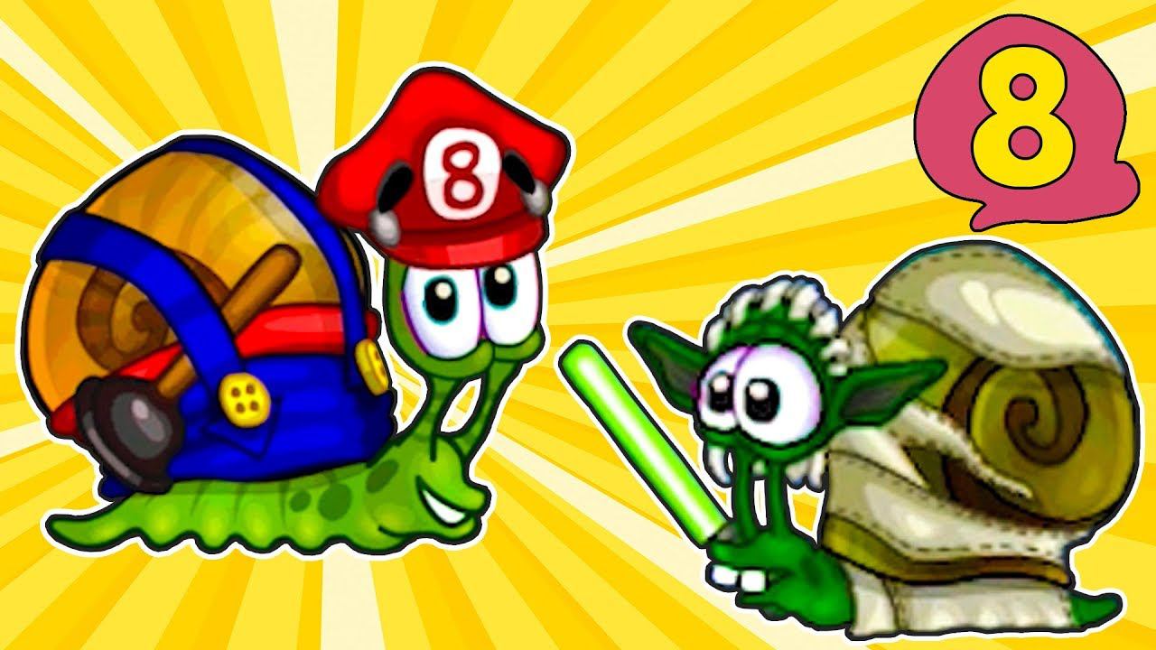 Супер УЛИТКА БОБ №8. Фэнтези история. Часть 1. ИГРА Улитка Боб 2 на канале Хвостик ТВ смотреть онлайн