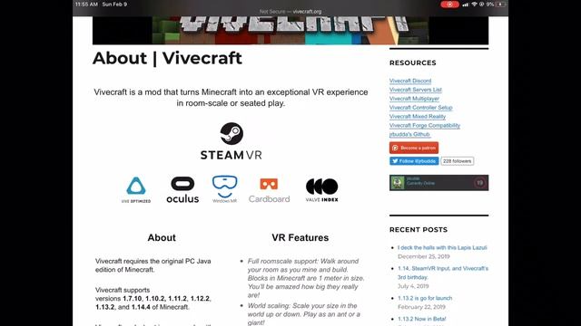 How to Play Minecraft VR on Oculus Quest 2(Java and Bedrock Editions) смотреть онлайн