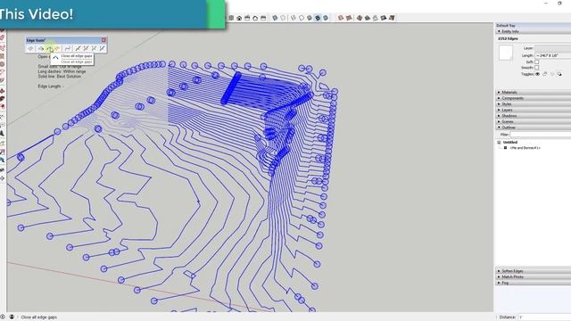 EDGE TOOLS FOR SKETCHUP by Thom Thom - SketchUp Extension of the Week смотреть онлайн