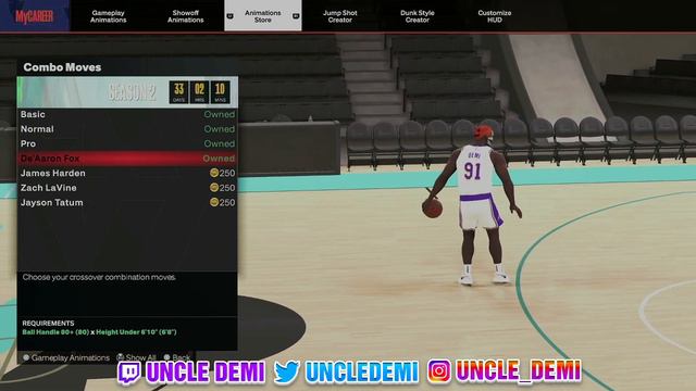Updated Dribbles Animations for Slashers in NBA 2K24! Best Dribble Animations! смотреть онлайн