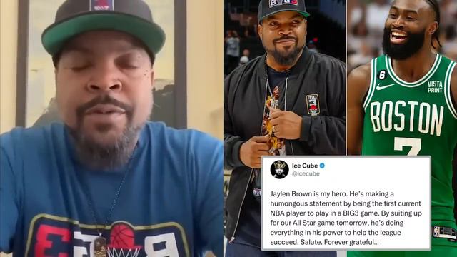 Jaylen Brown SHOCKS Adam Silver & NBA Plays In Ice Cube's Big 3 All Star Game! смотреть онлайн