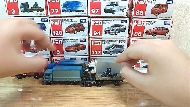 Tomica Toys Review Part 4 : Trucks??