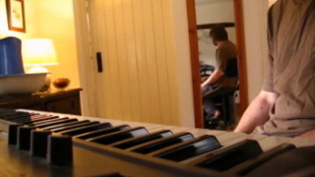 Cubase (pro24) Roland MT32 and Alpha Juno in sync! смотреть онлайн