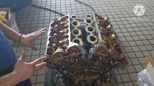 ENGINE DISASSEBLE IN 10MINUTES/ MAZDA CX-9 3.7 V6 ENGINE
