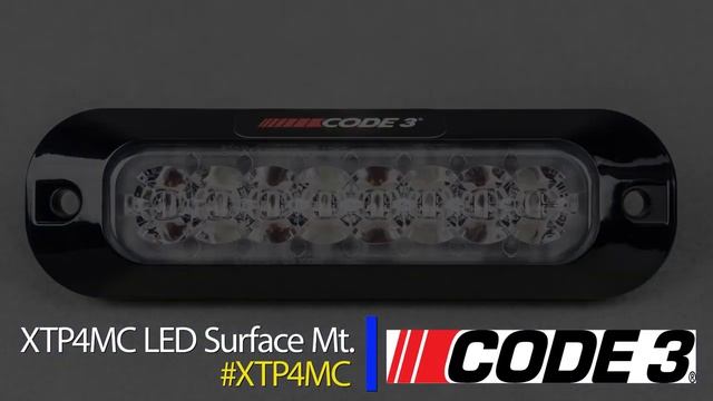 Flash Pattern: Code 3 XTP4MC MultiColor Directional LED Surface Mount Light смотреть онлайн