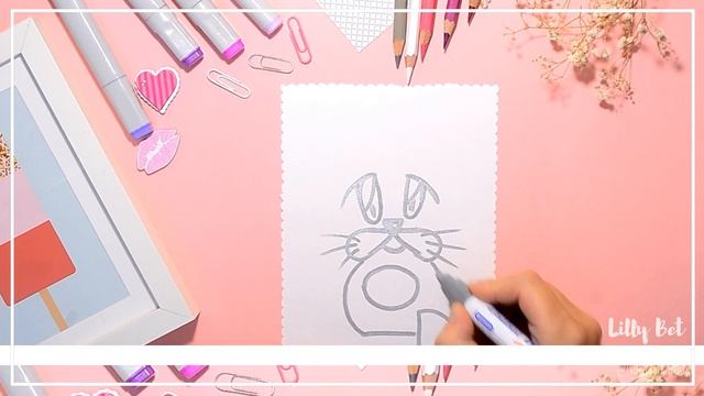 Нарисовать КОТА СЛОВОМ КОТ ♡ Doodle для начинающих смотреть онлайн