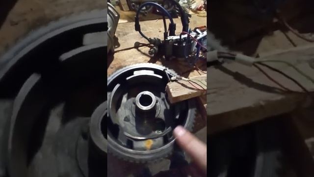 Электронное зажигание на лодочный мотор вихрь Датчик холла