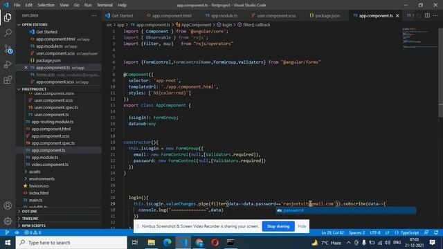 Filter in Rxjs | Rxjs Filter Angular | Rxjs Tutorial in Hindi смотреть онлайн