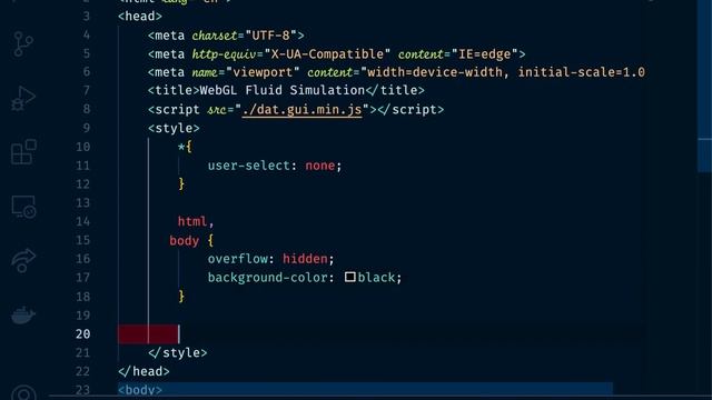 WebGL Fluid Simulation - Implementation Tutorial