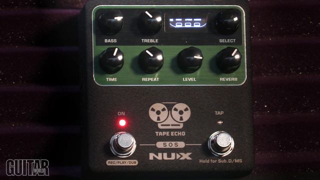 NUX NDD-7 - “a miniaturized version of a Space Echo from the ‘70s” смотреть онлайн