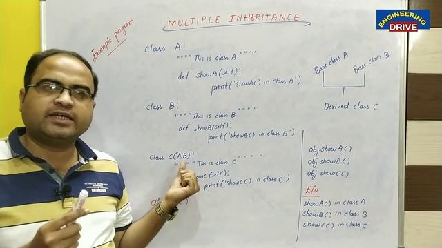 PYTHON | Part-27 | Multiple Inheritance смотреть онлайн
