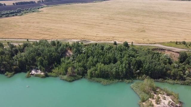 Романцевские горы в Тульской области. Голубые озера рядом с Кондуки. смотреть онлайн