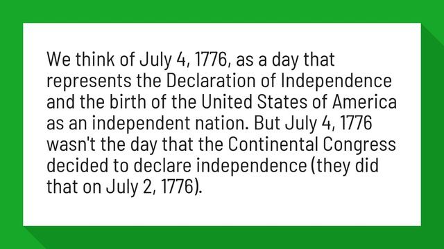 What happened on the 4th of July in 1776? смотреть онлайн