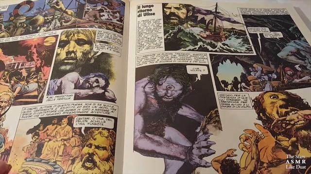 [ASMR ITA+ENG] Book Unboxing #4 - PART 2 | Browsing a Comic Book, Whispering, Page Flipping, Tappin смотреть онлайн