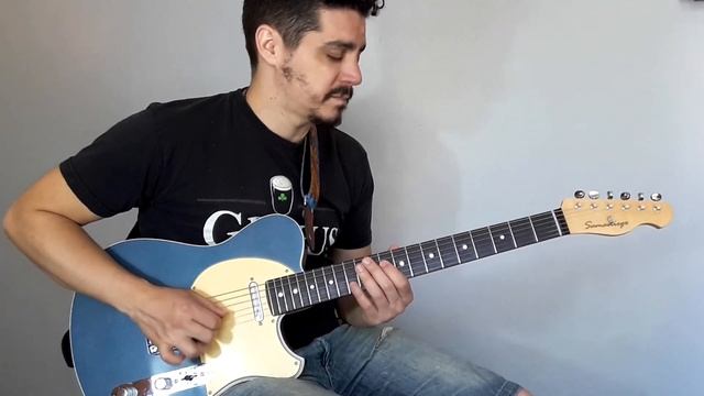 Uptown Funk - Guitar arrangement by Kahil Ferraris смотреть онлайн