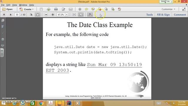 CSC201 Chapter9 ObjectsAndClasses Part3 смотреть онлайн