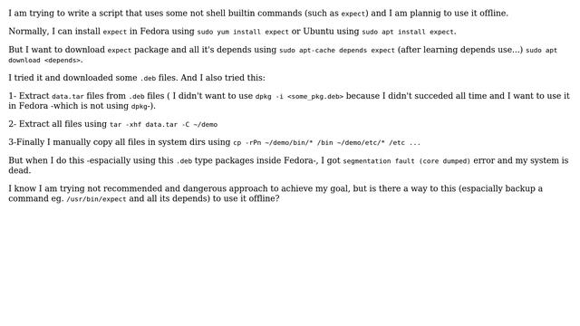 Unix & Linux: Is it possible to install Debian packages in Fedora? (2 Solutions!!) смотреть онлайн