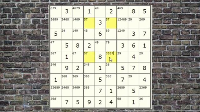 Sudoku tricks - Unique rectangle. Tricks to solve hard and expert sudoku puzzles. #puzzle #sudoku смотреть онлайн