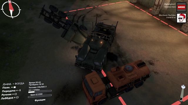 SpinTires - Прохождение карты 