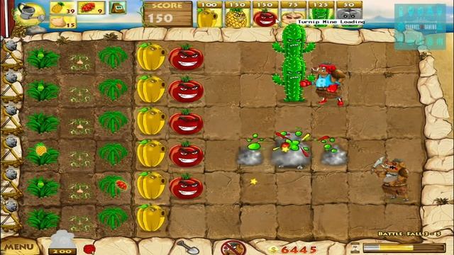 Battle Ranch: Pigs vs Plants | Gameplay | Part 27 | Steam | Windows | Strategy Game | Indie Game смотреть онлайн