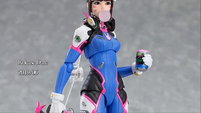 figma D.Va Overwatch action figure [Good Smile Company] смотреть онлайн