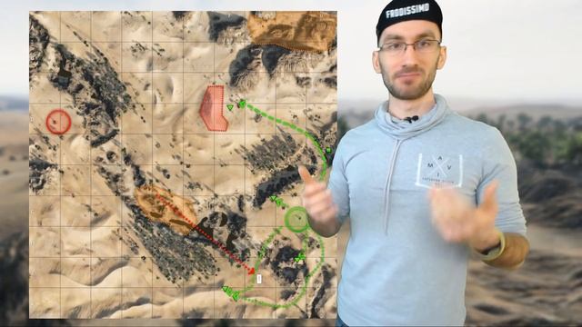 World of Tanks - Kartenkunde 2.0, Wadi/Sandriver von Osten [deutsch | Tutorial] смотреть онлайн
