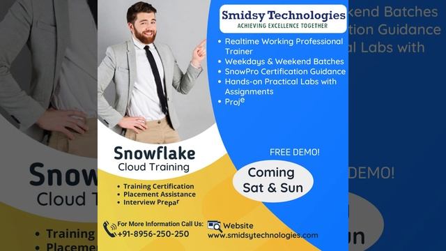 Snowflake Online Training SnowPro Certification смотреть онлайн