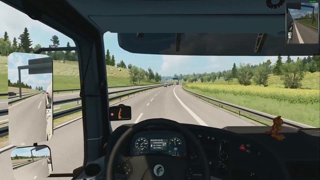ETS2 1.31 open beta Kamaz 5490 Hamburg - Lille смотреть онлайн