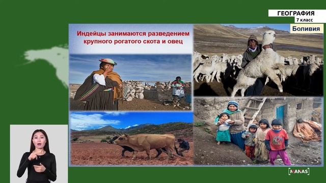 7 класс - РУ - География - №7 - Народы Южной Америки смотреть онлайн