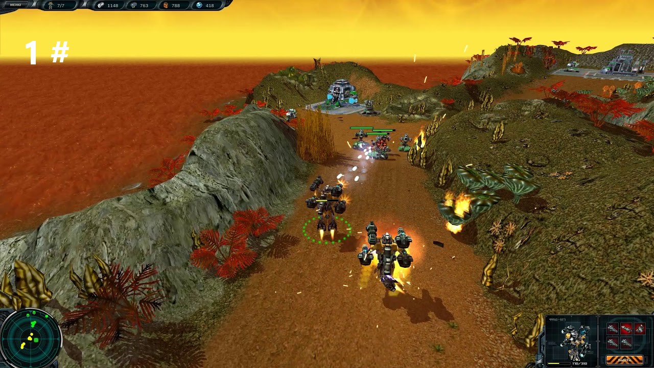 Space Rangers 2 HD Революция (Прохождение планетарных боев) карта 1 учебная