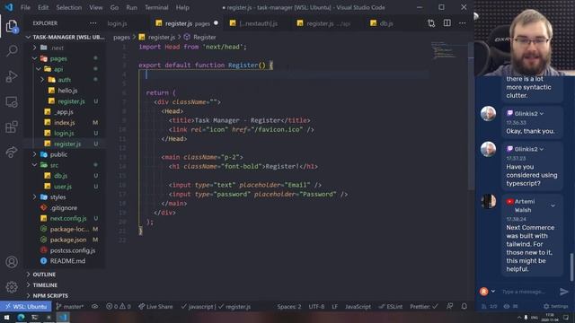 BxJS - Task manager with Next.js (Part 1) смотреть онлайн