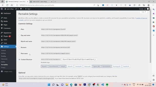 How to Change the Link Structure in WordPress (Permalinks) in 2022 | Br Tech World смотреть онлайн