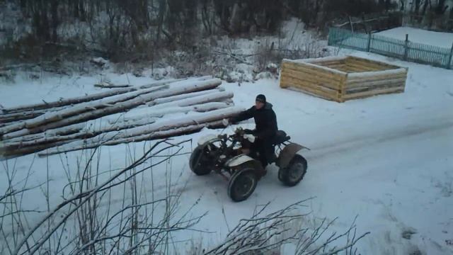 Квадроцикл из урала.MP4 смотреть онлайн